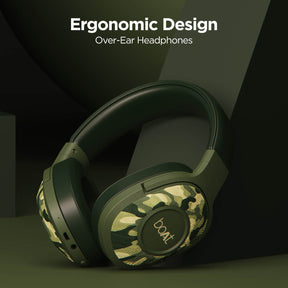 boAt Rockerz 558 | Wireless Headphone with 20 Hours Playback, Physical Noise Isolation, 50mm Dynamic Drivers