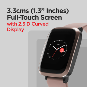 boAt Storm RTL | Fitness & Activity Tracker Smart Watch with 1.29" (3.3 cm) Curved Color Display, SpO2 Sensor and 8 Active Sports Mode