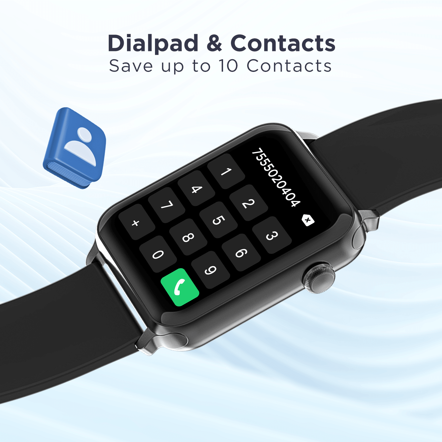 boAt Storm Call | Bluetooth Calling Smart Watch with 1.69" (4.29 cm) HD display, Super-Responsive Dialpad, 150+ Cloud Faces