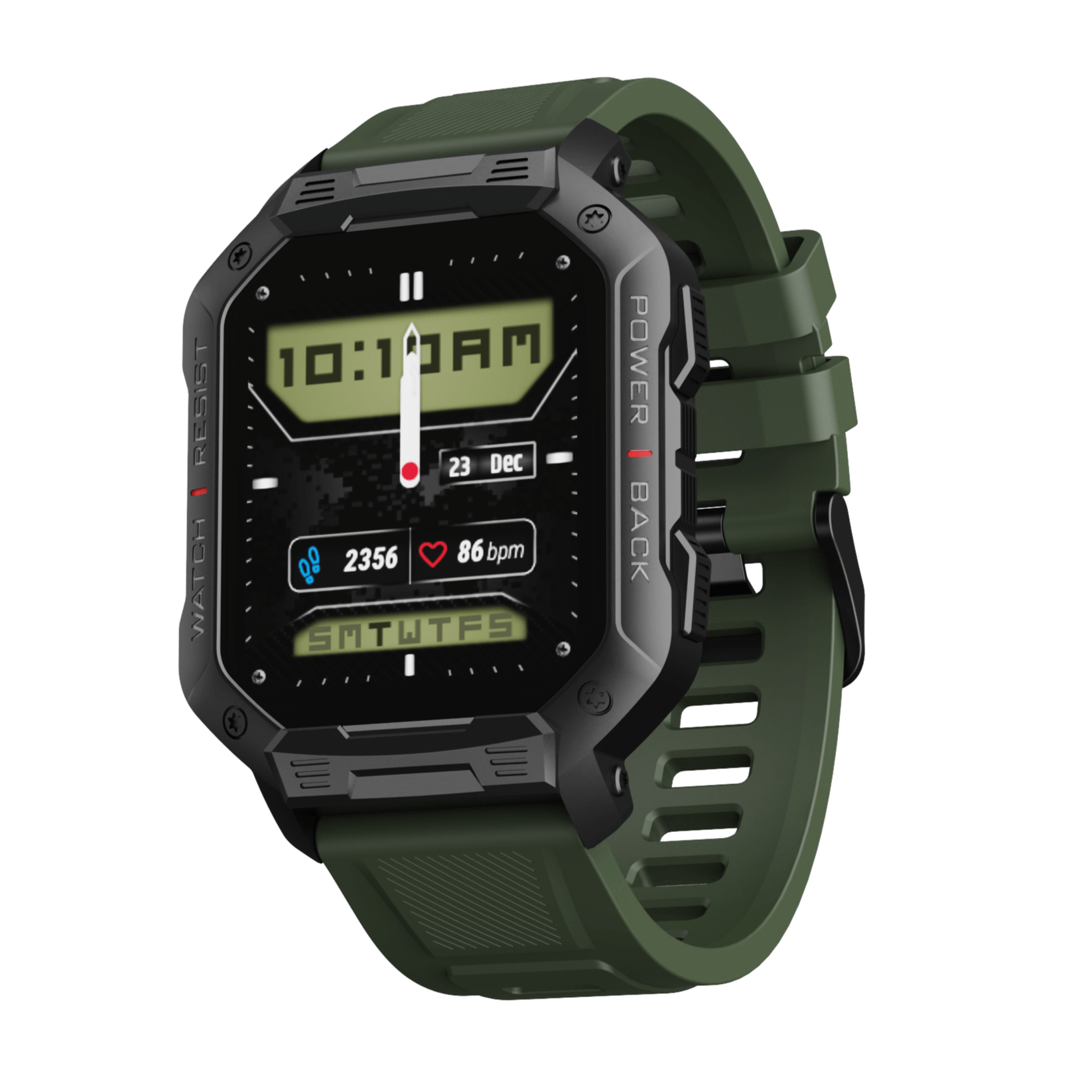 boAt Armour | Military Grade Smartwatch with 1.83" (4.64 cm) HD Display, Bluetooth Calling, Tough & Rugged Display, 100+ Watch Faces