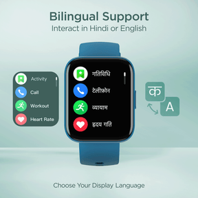 boAt Wave Call Plus | Biggest Display Smart Watch with 1.83" (4.64cm) HD Display, BT Calling, Save up to 20 contacts, IP68 Dust & Water Resistance