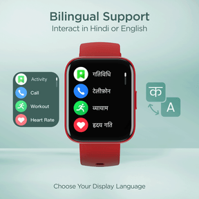 boAt Wave Call Plus | Biggest Display Smart Watch with 1.83" (4.64cm) HD Display, BT Calling, Save up to 20 contacts, IP68 Dust & Water Resistance