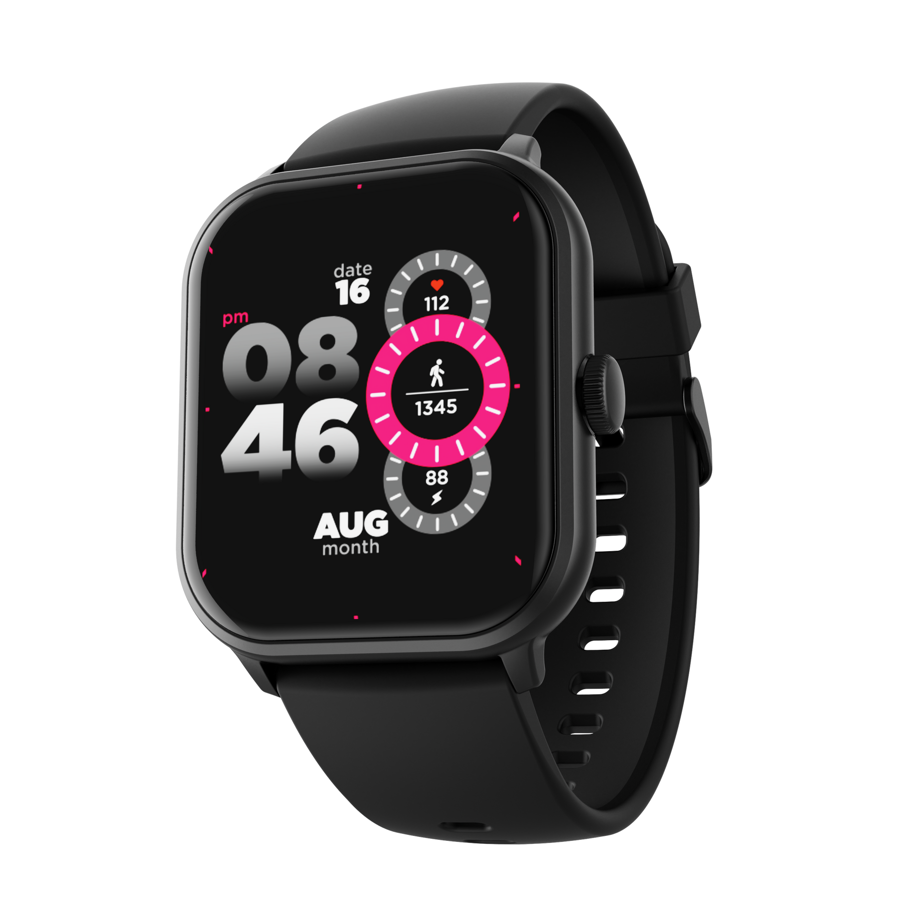 boAt Wave Edge | 1.85"(4.69cm) HD Edge to Edge Display Smartwatch, Bluetooth Calling, 100+ sports modes, IP68 Dust and Water Resistance