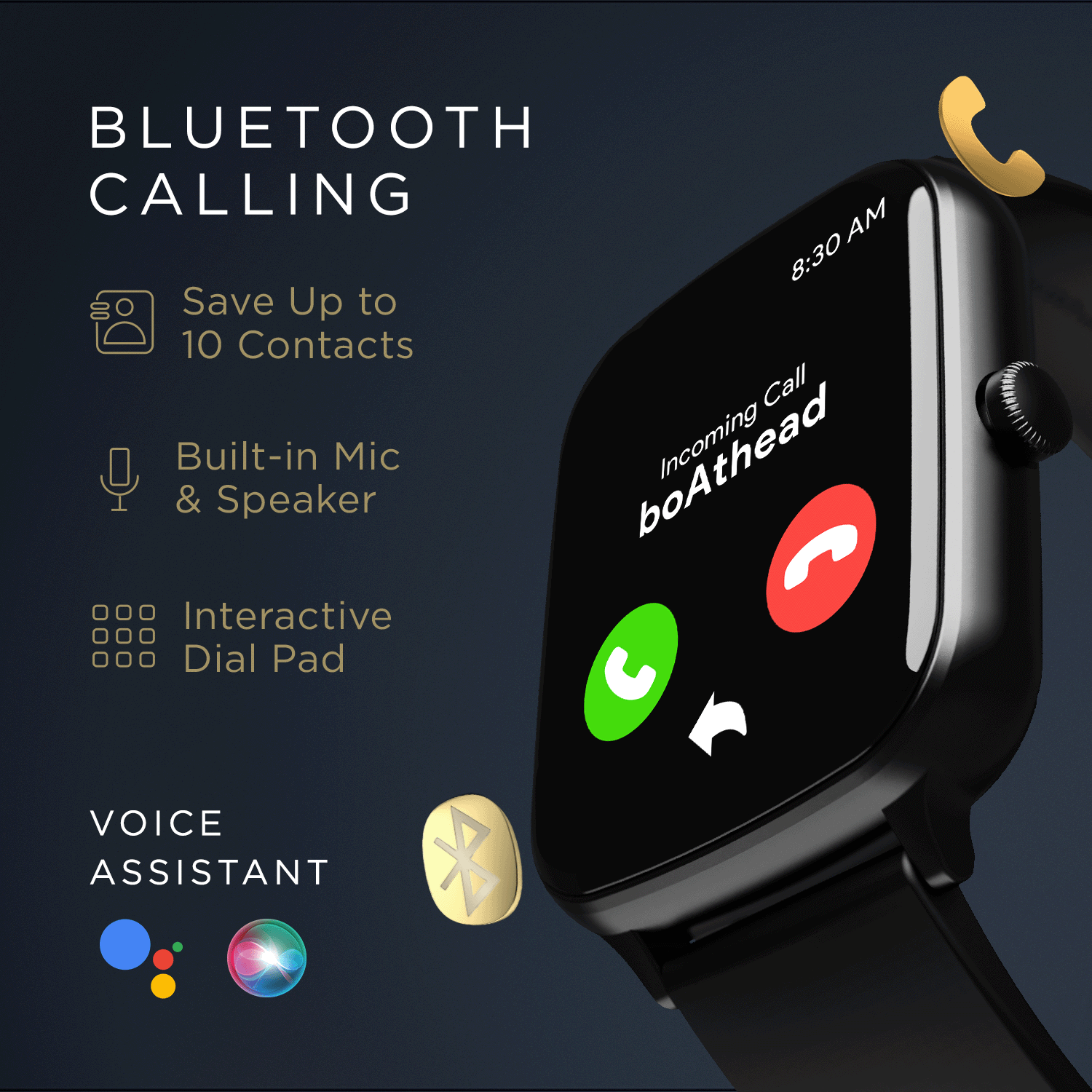 boAt Wave Style Call | 1.69" (4.29cm) HD Display Smartwatch, Bluetooth Calling, 600+ Cloud Watch Faces, IP68 Dust and Water Resistance