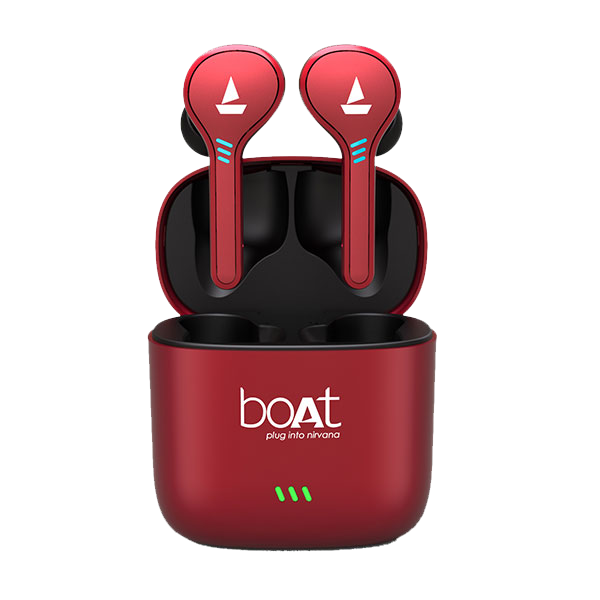 boAt Airdopes 431 | Wireless Earbuds 7mm Drivers, IPX4 Sweat & Water Resistance, Bluetooth 5.0, 500mAh Charging Case