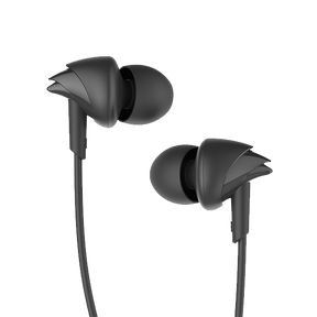 Bassheads 110 | Wired Earphones comes with 10mm Driver, Hawk Inspired Design, Powerful Bass, Stereo In-Line Microphone