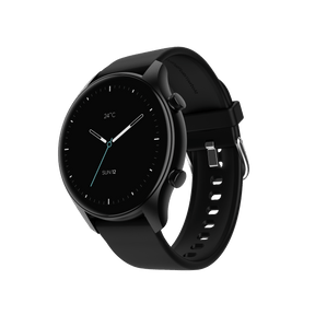 boAt Lunar Connect Plus | Bluetooth Calling Smartwatch with AI Noise Cancellation, 1.43" (3.63 cm) Round AMOLED Display