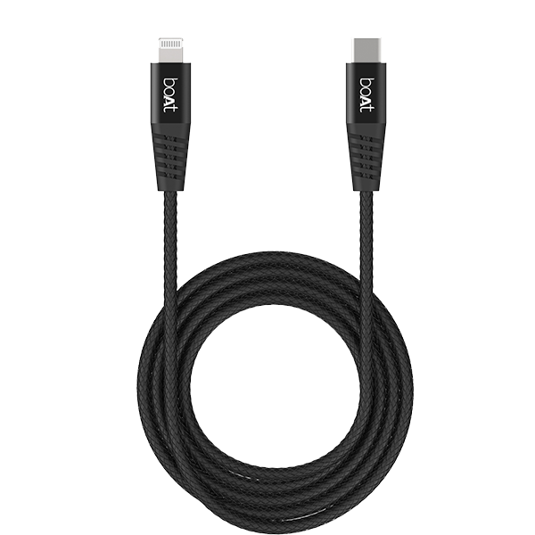 LTG 600 Apple Certified Lightning Cable 1.2 Meter - boAt Lifestyle