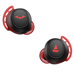 boAt Airdopes 441 Pro Special Batman Edition | Wireless Earbuds with 2600 mAh Carry Case, 6mm Drivers, Upto 20 Hours nonstop Music, IPX7 Sweat & Water Resistance