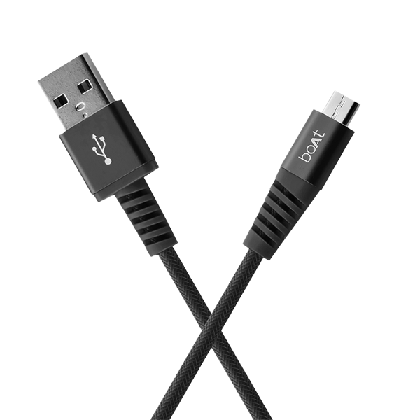 Para-Armour Micro USB 1.5 Meter | Premium USB Cable with 480Mbps Transfer Speed, Nylon Braiding, Durable Connectors