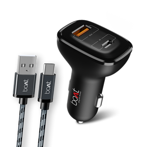 Dual QC-PD Port rapid car charger - Buy car charger online