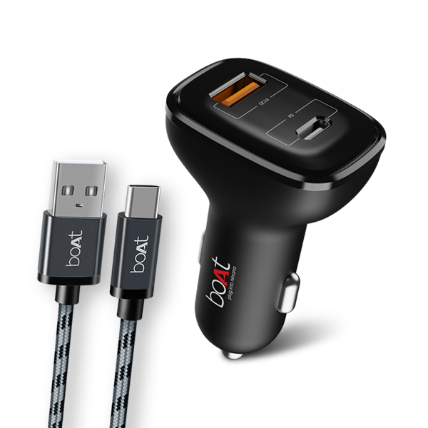 Dual QC-PD Port rapid car charger - Buy car charger online